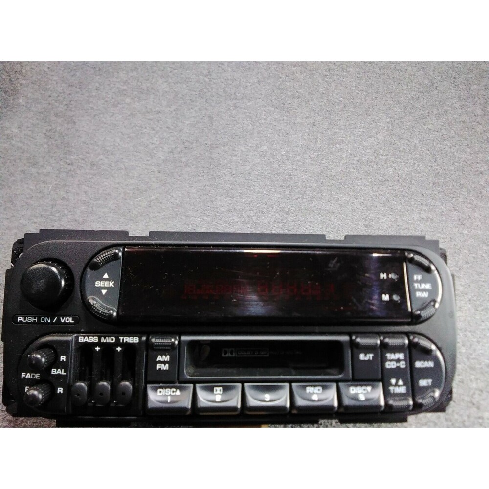 Chrysler Mitsubishi Car Radio AM/FM Cassette MR 459822 RX-3UC6WYD